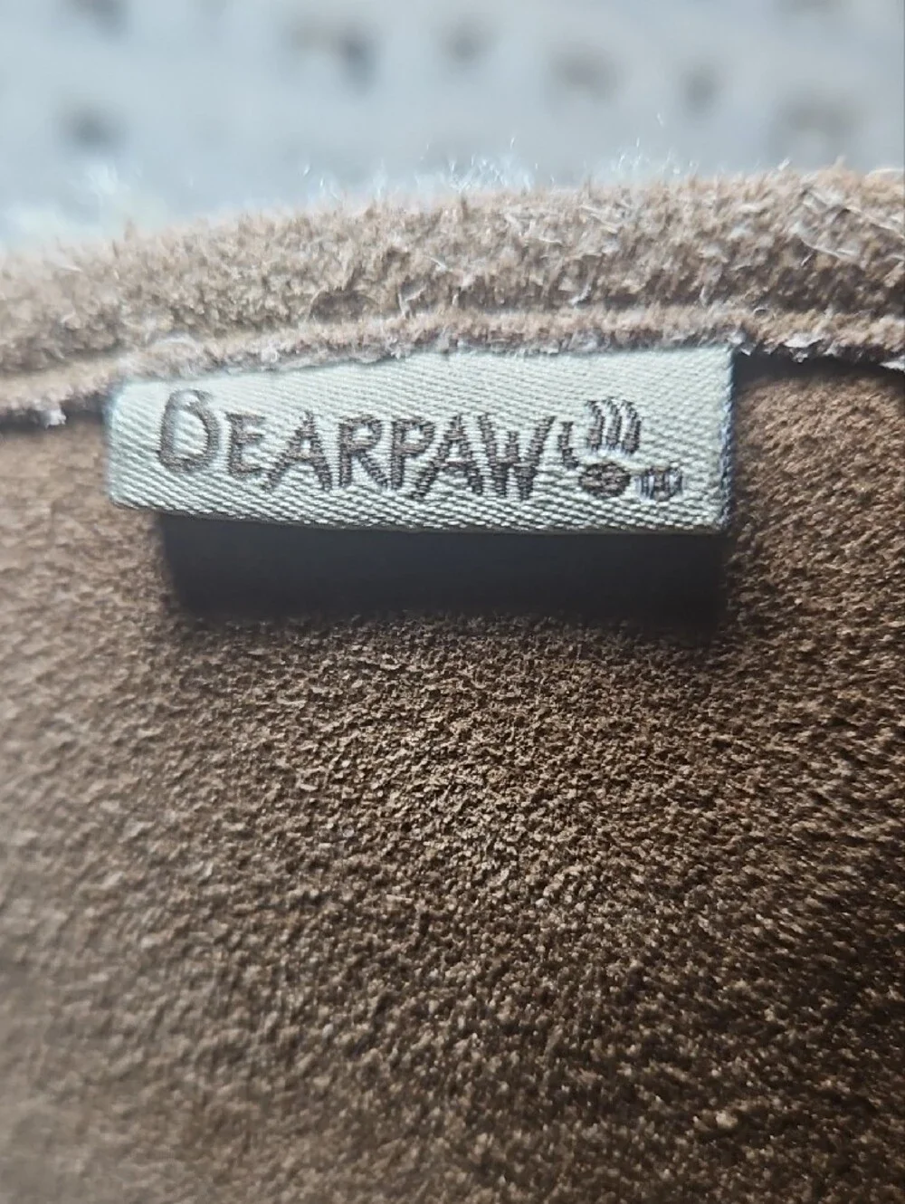 BearPaw Emma Short Women's Suede Boot Tan Size 8 Sheepskin/Wool Lined